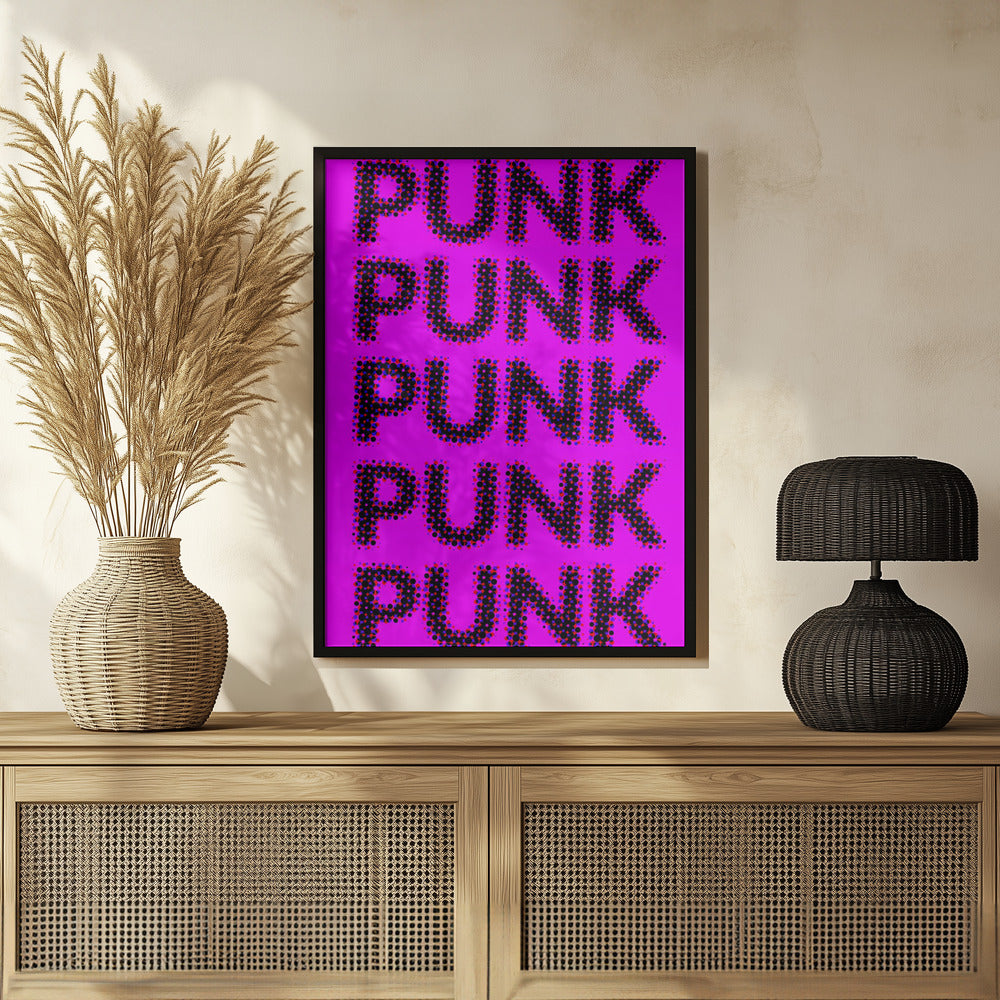 Pink Punk Poster