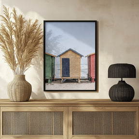 Yellow Hut Poster