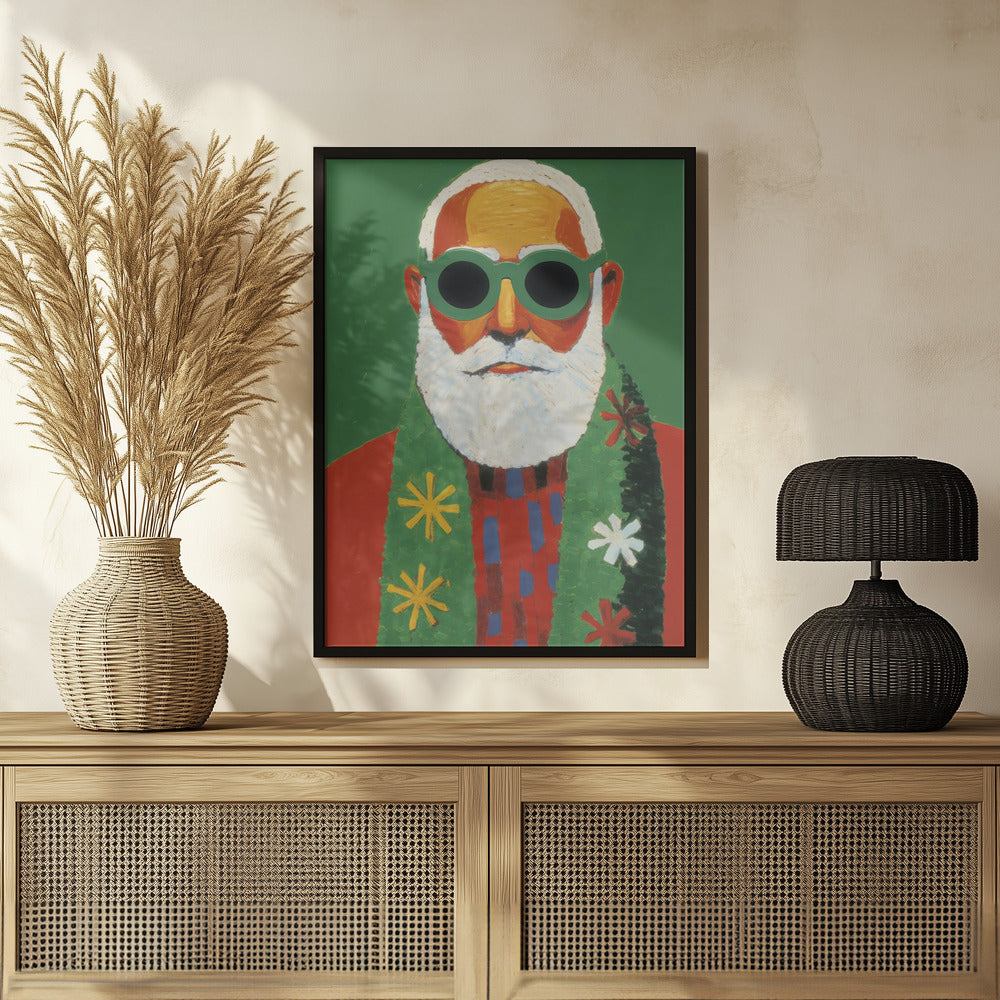 Holiday Santa Poster