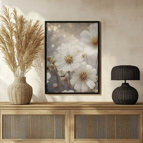 Pastel Flowers No 3 Poster