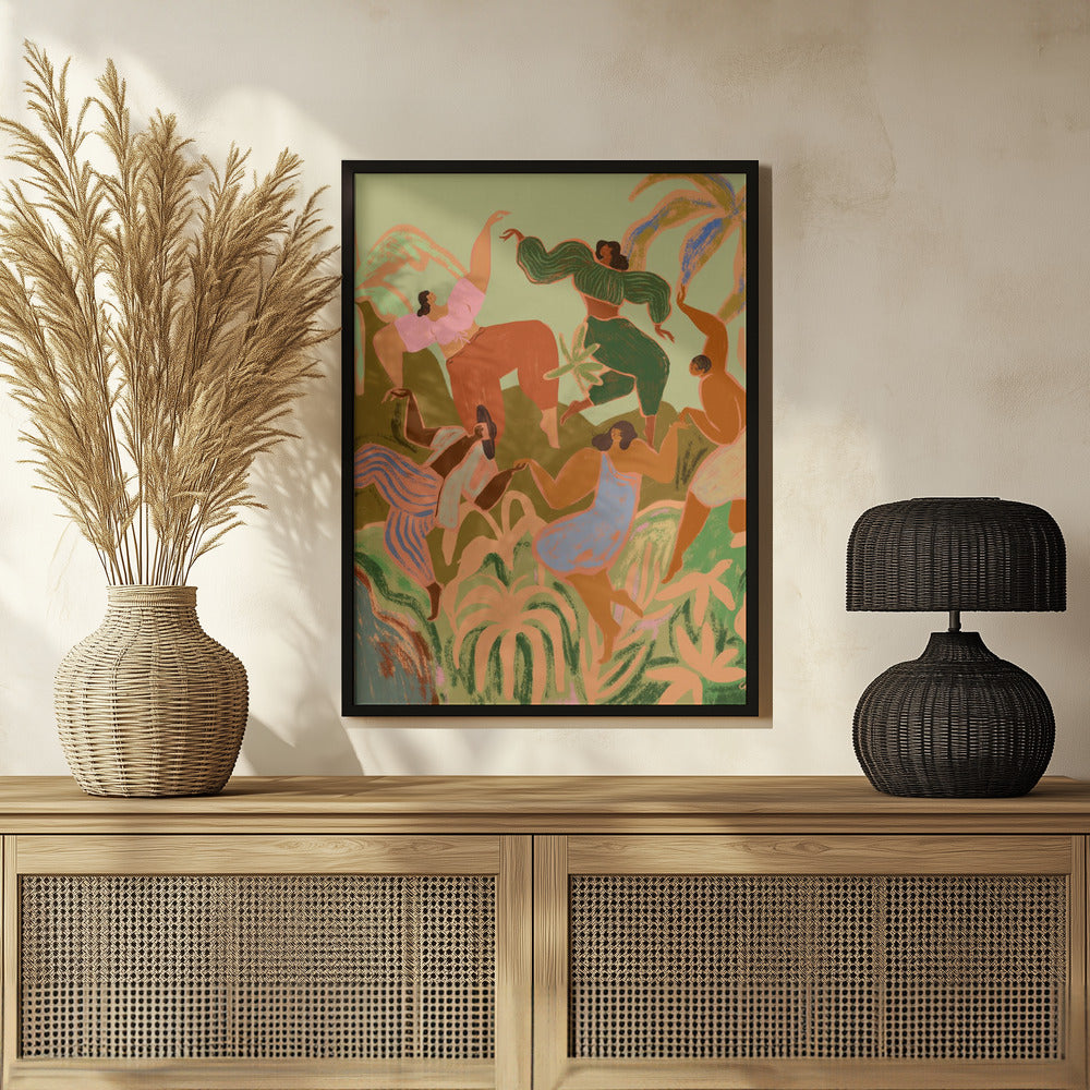 Spring Frolic Poster