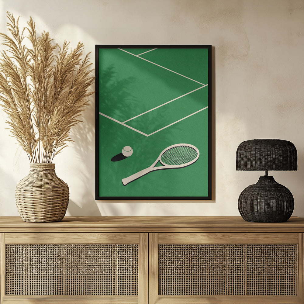 Rosi Feist Lawn Tennis Club Poster