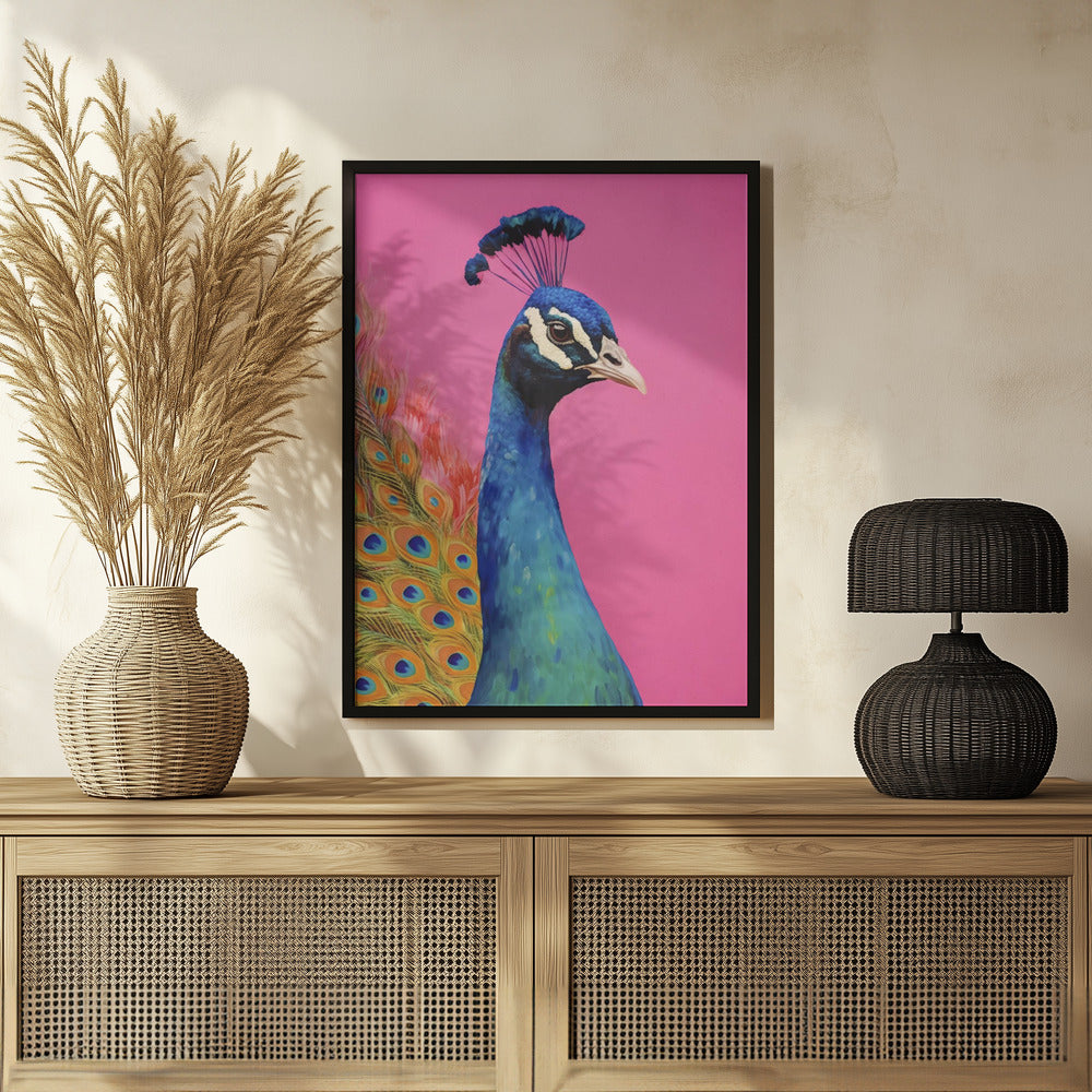 Beautiful Peacock Poster