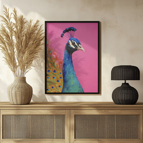 Beautiful Peacock Poster