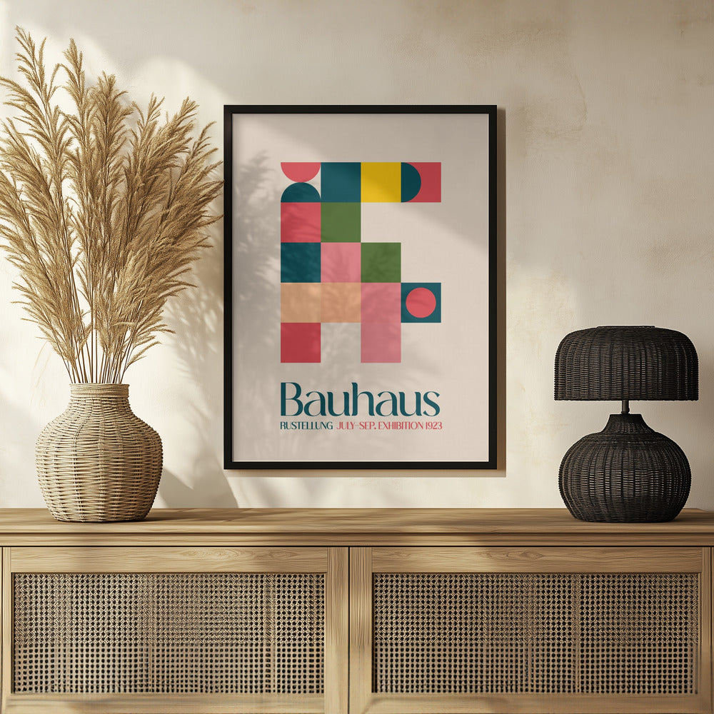 Bauhaus Kutular Poster