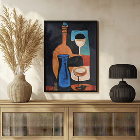 Still Life With Wine Poster