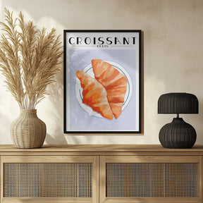 Croissant - Paris Poster