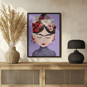 Frida (Purple) Poster