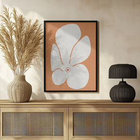 White Poppies Flower Poster