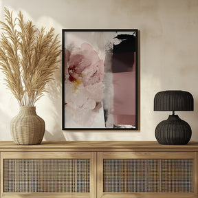 Abstract Flowers Poster