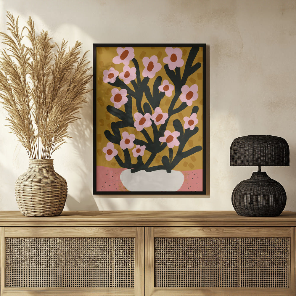 Pastel Flower Impression No 2 Poster