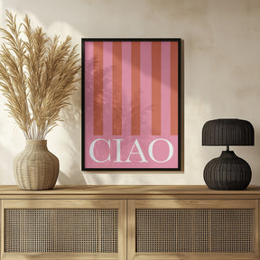 Ciao Stripes Poster