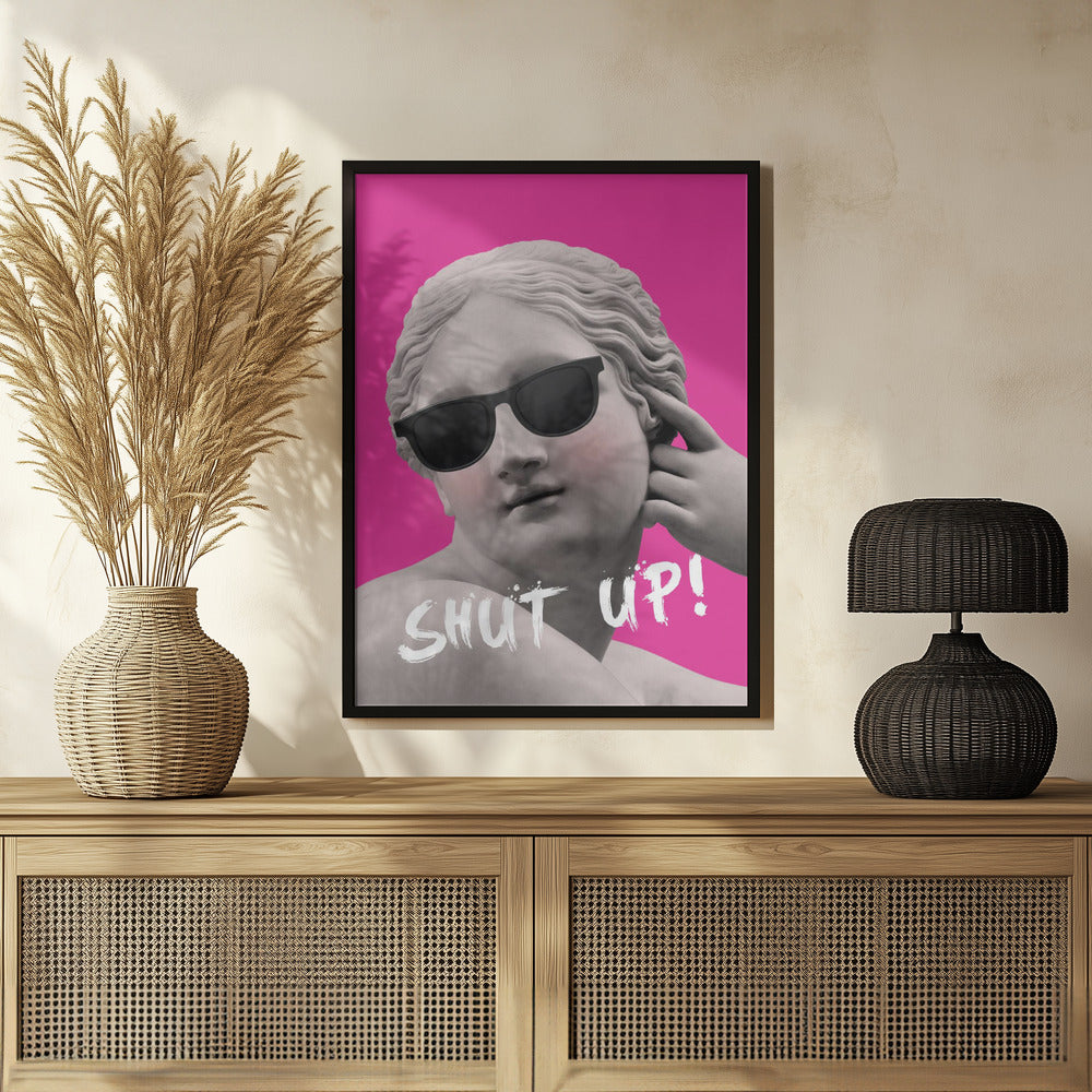 Hot Pink Venus Poster