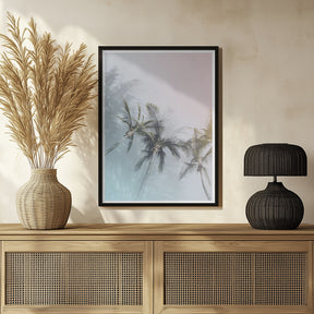 Pastel Palms Poster