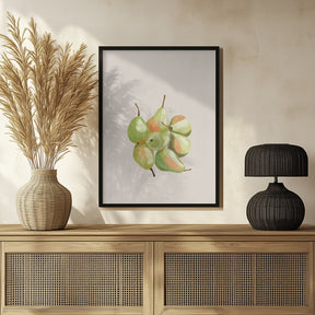 Seven pears Poster