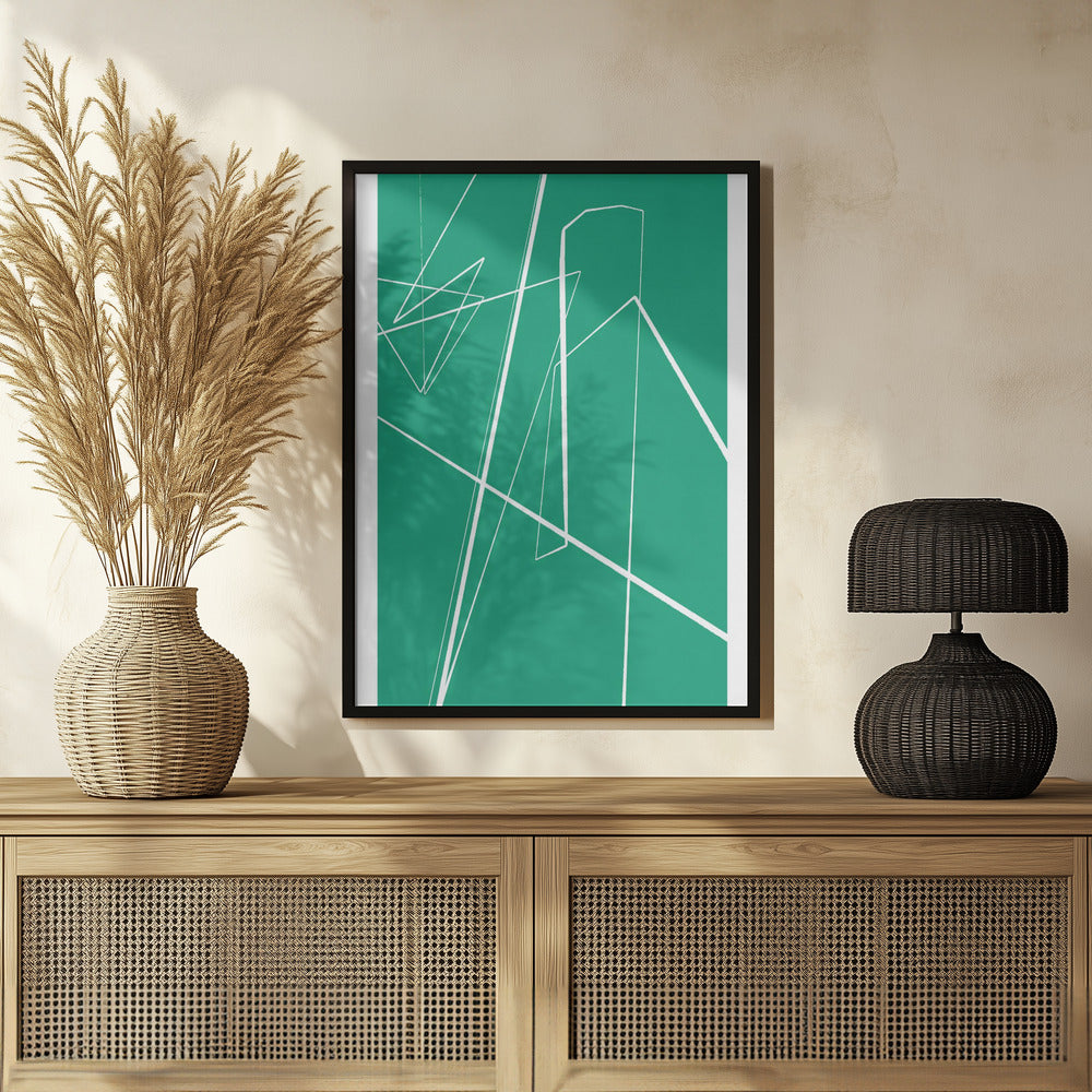 Angular Lines No 8 Poster