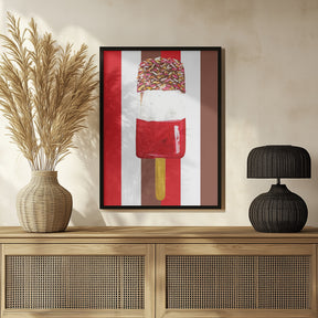 Fab Stripes Poster