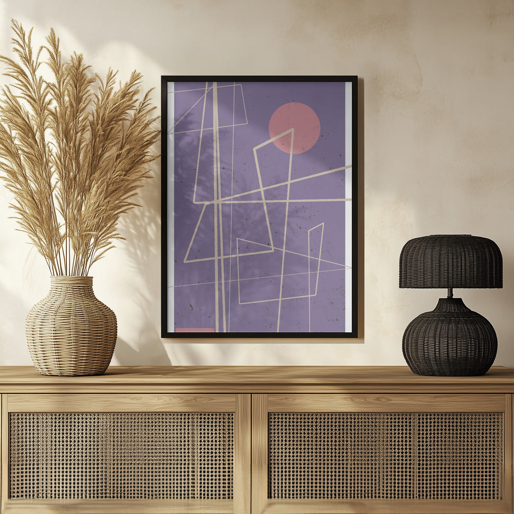 Angular Lines no 12 Poster