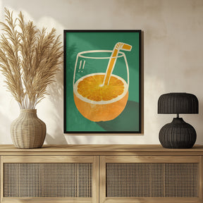 Orange juice Poster