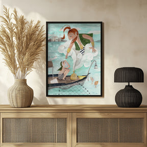 The Fisherman and the Jinni Poster