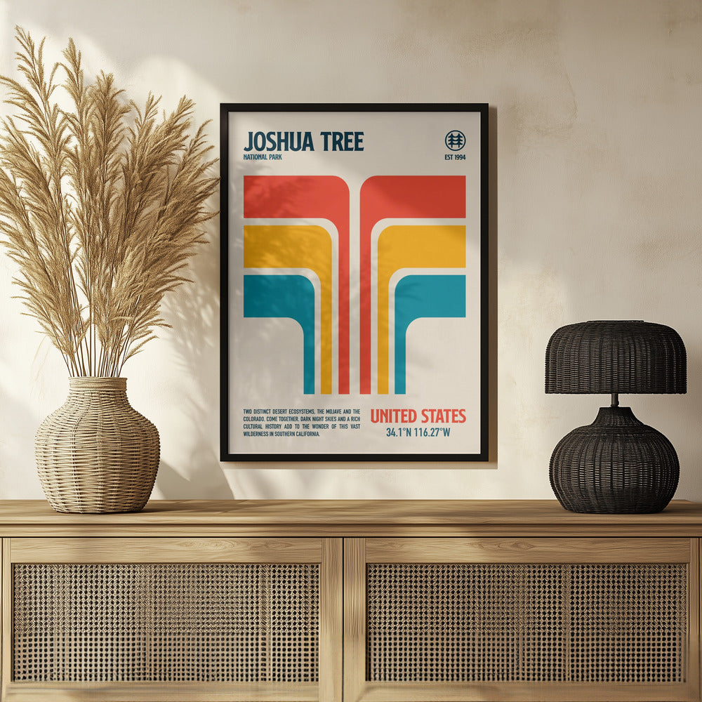 Joshua Tree National Park Travel Poster Poster