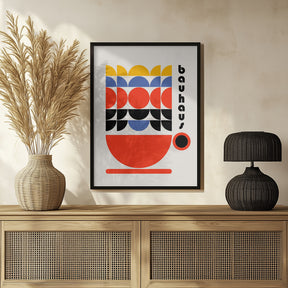 Bauhaus Coffee 70s Decor Poster