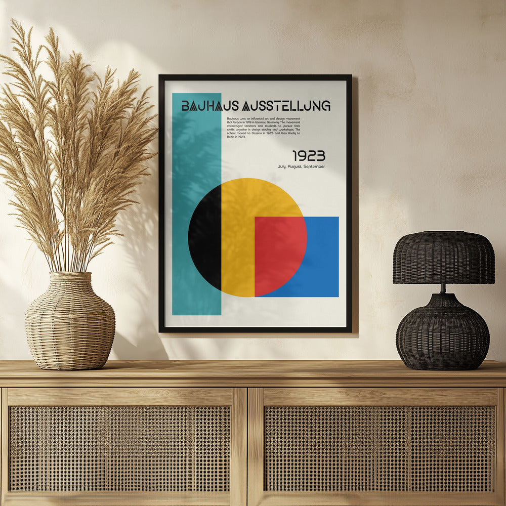 Bauhaus Ausstellung Poster