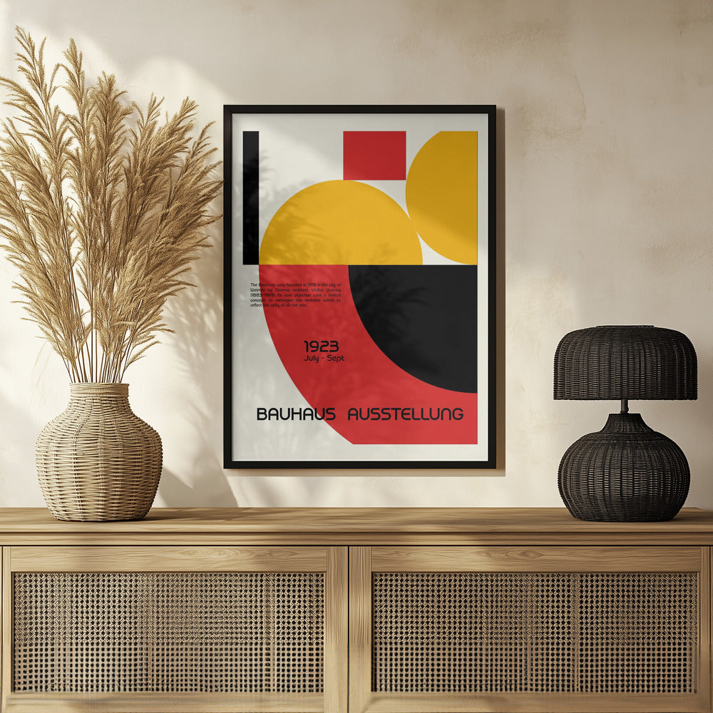 Bauhaus Ausstellung Poster