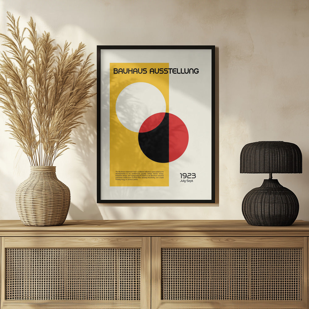 Bauhaus Ausstellung Poster