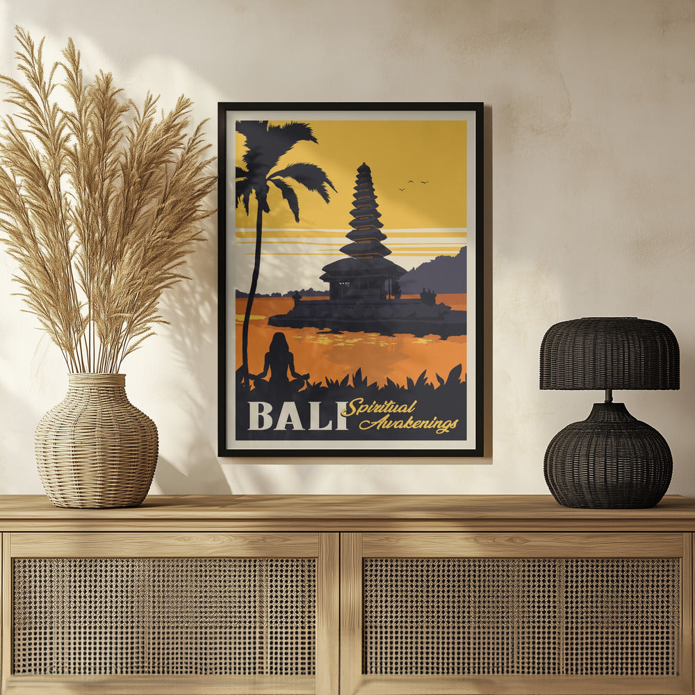 Bali Travel Print Poster