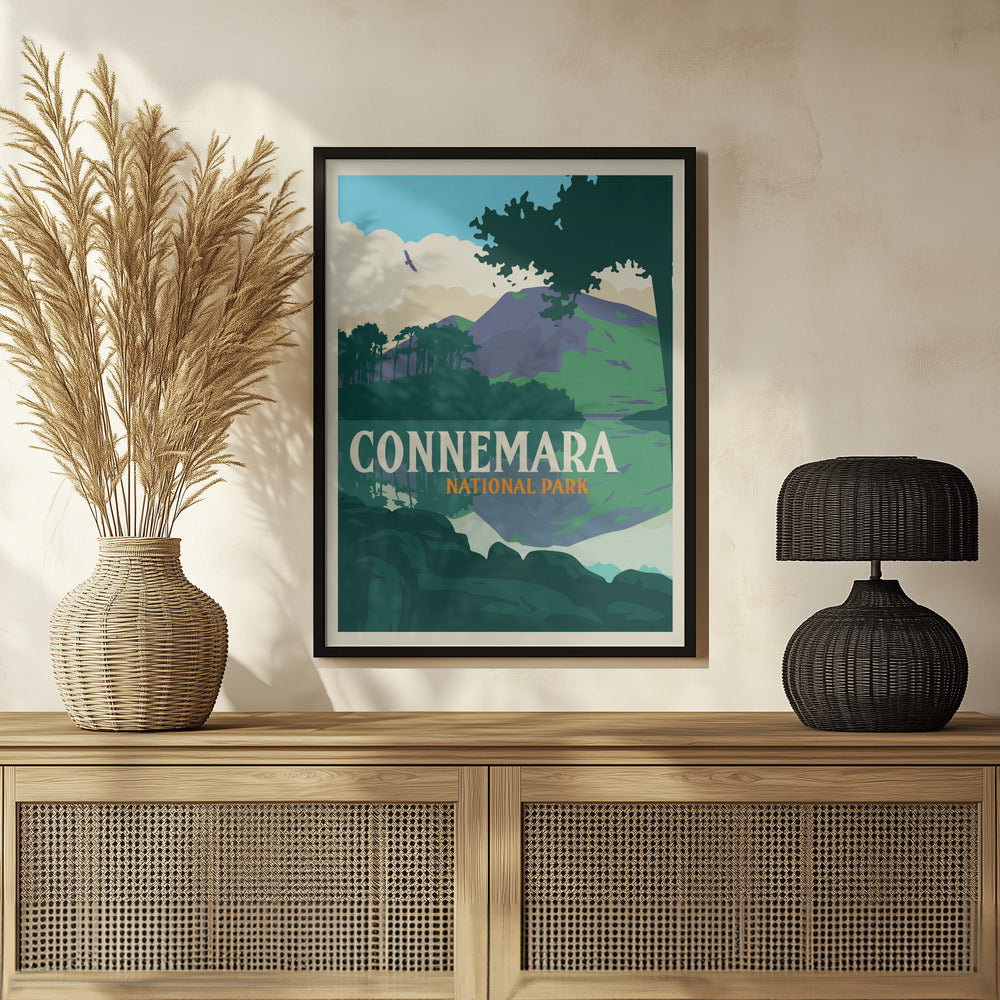 Connemara Travel Print Poster