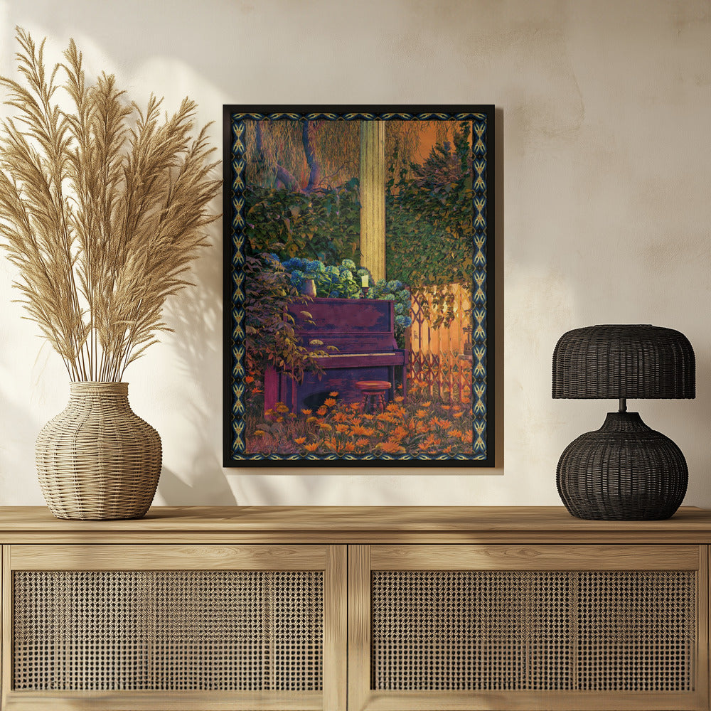 PIANO IN FOREST Poster