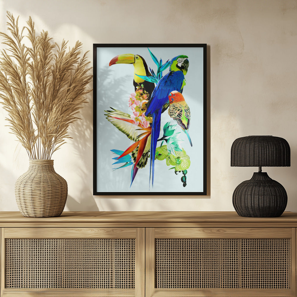 Birds of Paradise II Poster