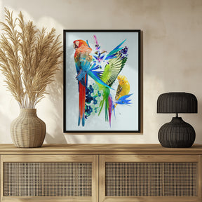 Birds of Paradise I Poster