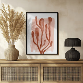 Brown Corals Poster