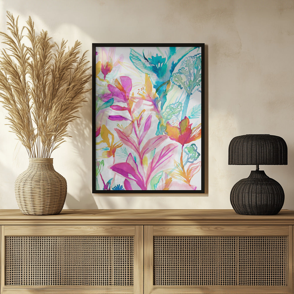 Floral Burst Poster