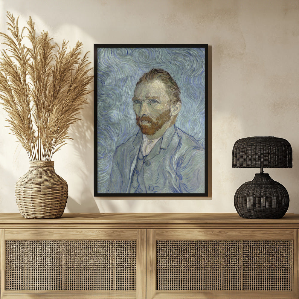 Vincent Van Gogh's Self Portrait (1889) Poster