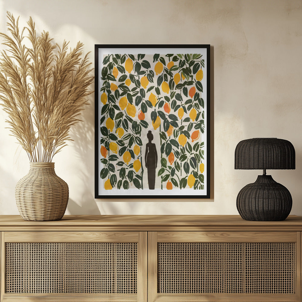 In The Lemon Garden Poster