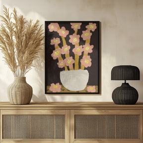 Pastel Flower Impression No 8 Poster