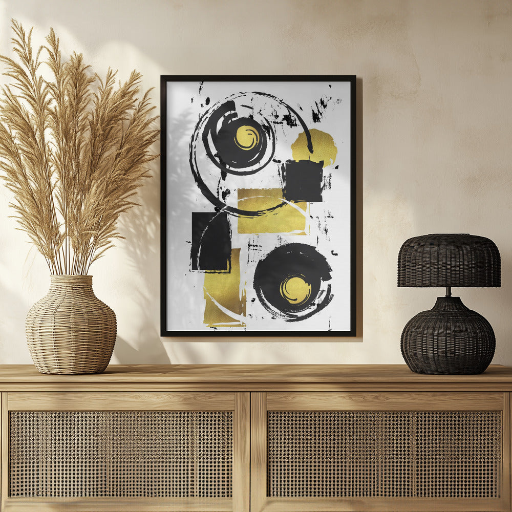 ABSTRACT ART Geometry Poster