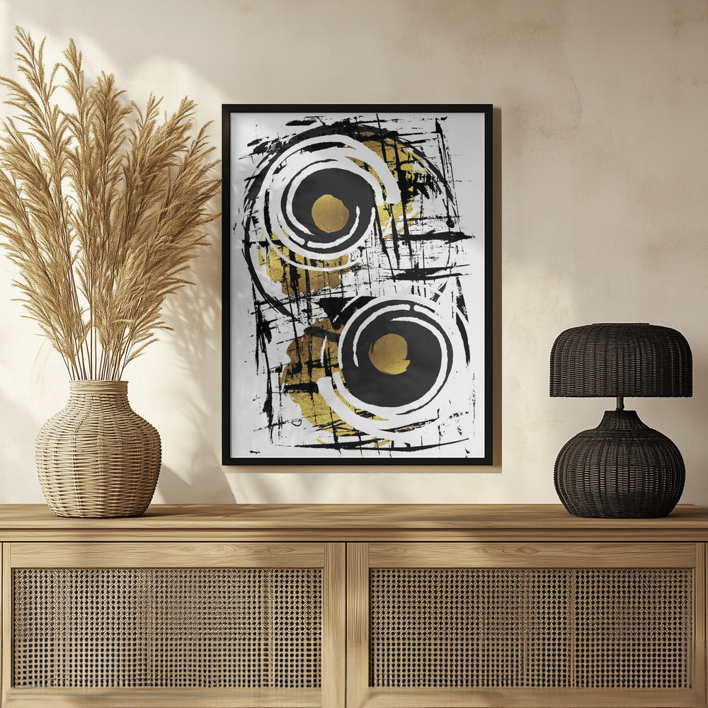 ABSTRACT ART Hypnotizing Poster