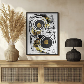 ABSTRACT ART Hypnotizing Poster