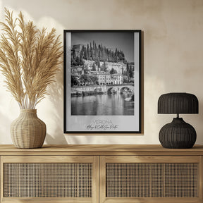 In focus: VERONA Adige and San Pietro Hill Poster