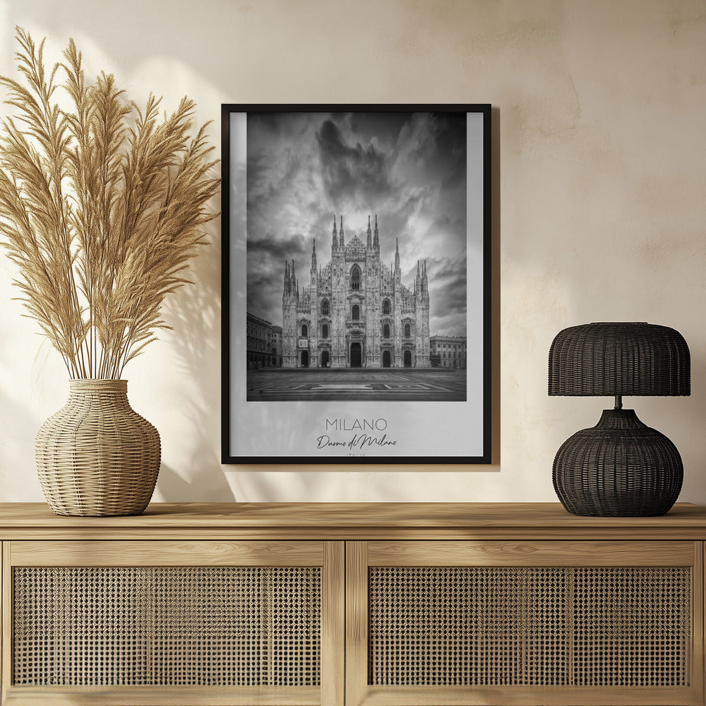 In focus: MILAN Cathedral Santa Maria Nascente Poster