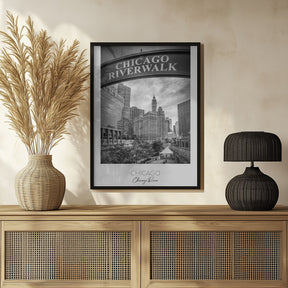 In focus: CHICAGO Riverwalk Poster