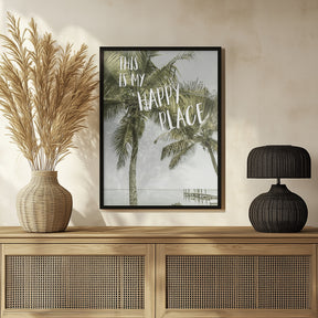 This is my happy place | Oceanview Poster