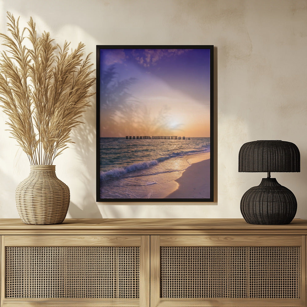 Gasparilla Island Sunset Poster