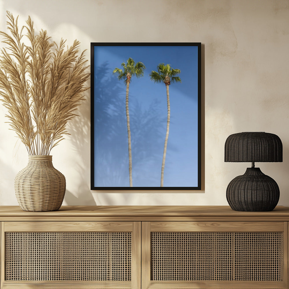 Idyllic Palm trees Poster