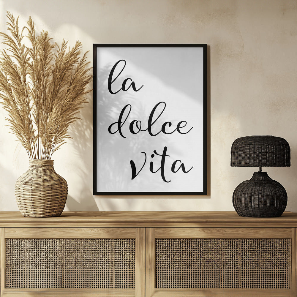 La dolce vita - sweet life Poster