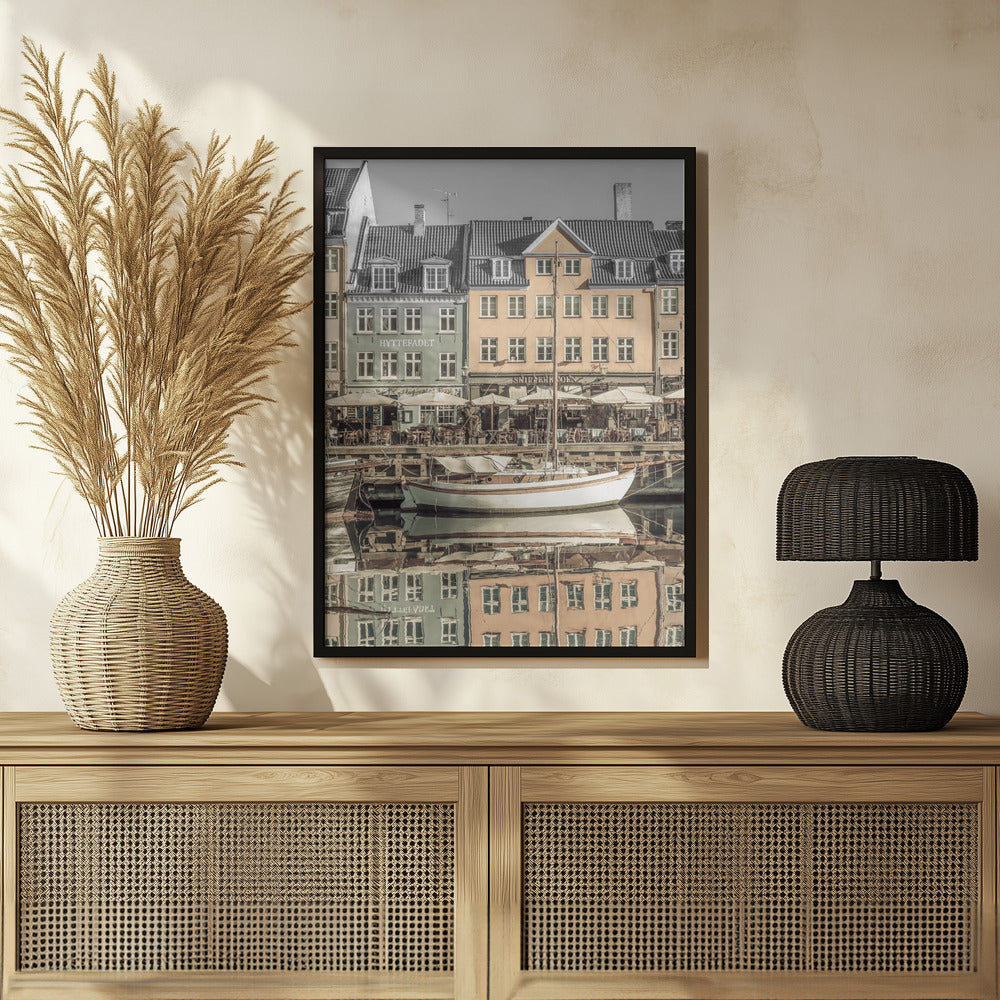 COPENHAGEN VINTAGE Quiet Nyhavn Poster